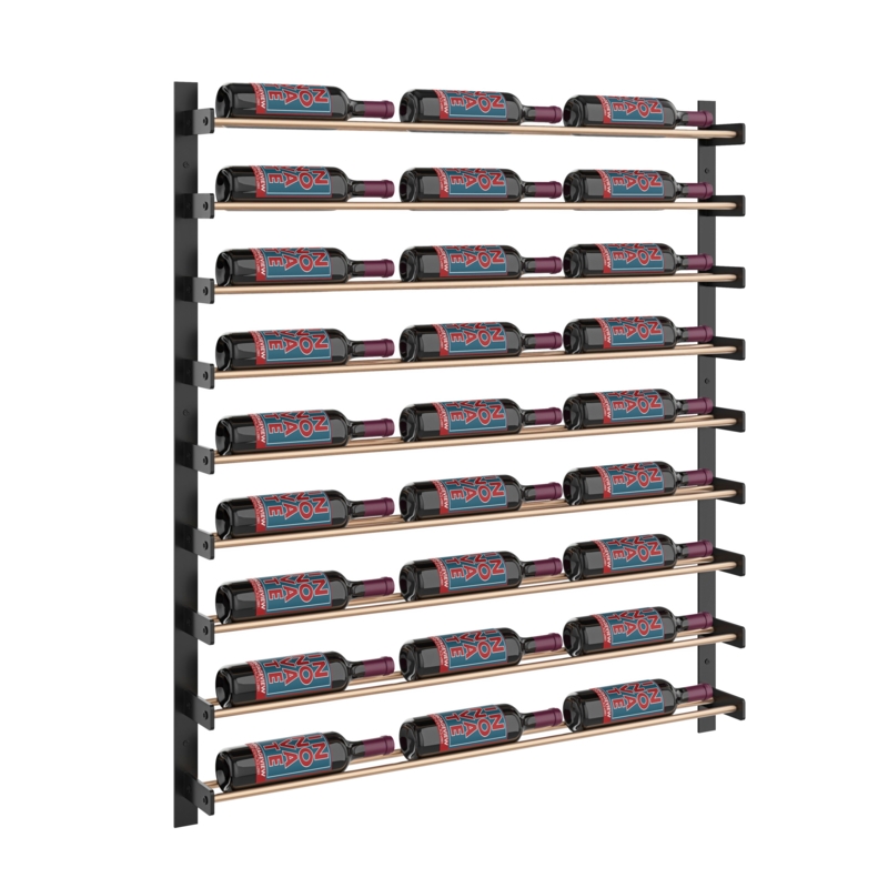 Abbie-Marie Wall Mounted Wine Bottle Rack