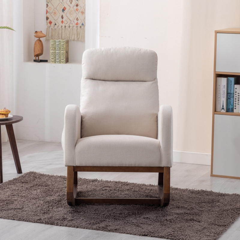 Adeebah Upholstered Rocking Chair