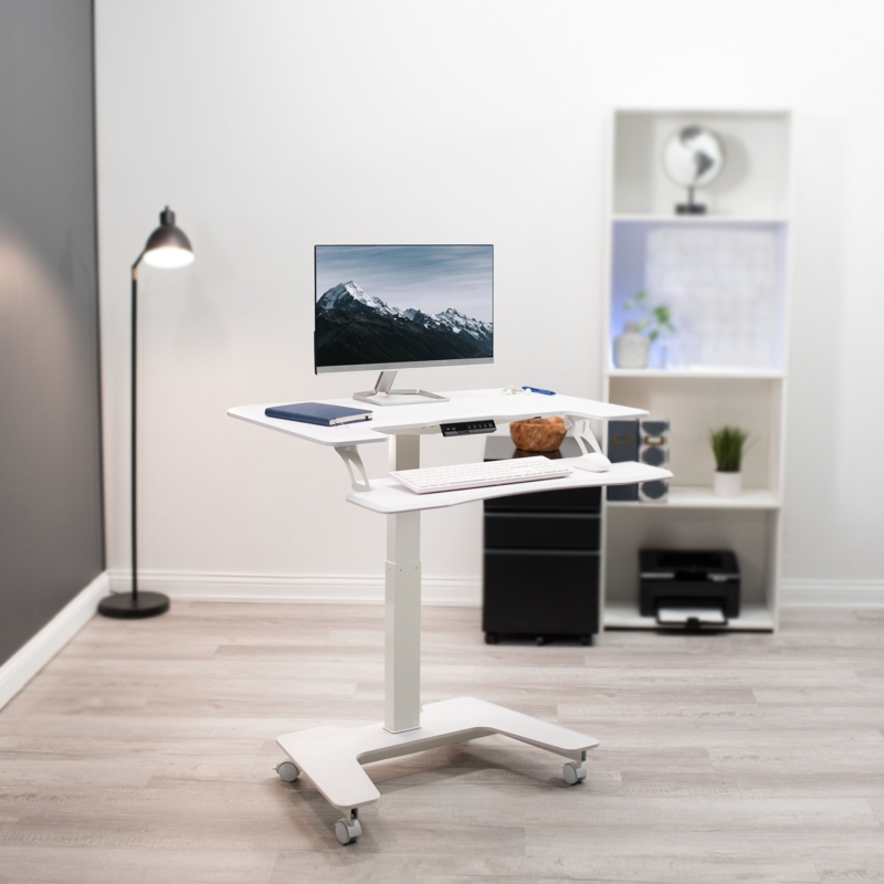 Adjustable Metal Base Standing Desk