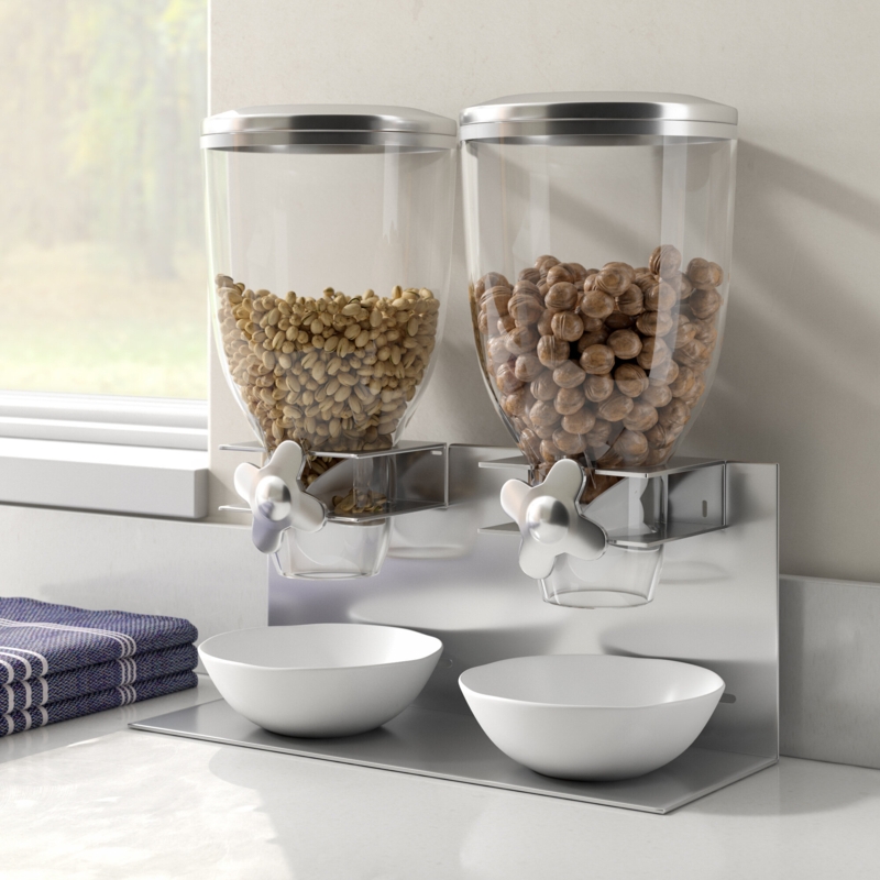 Akillies Double Pro Model Cereal Dispenser
