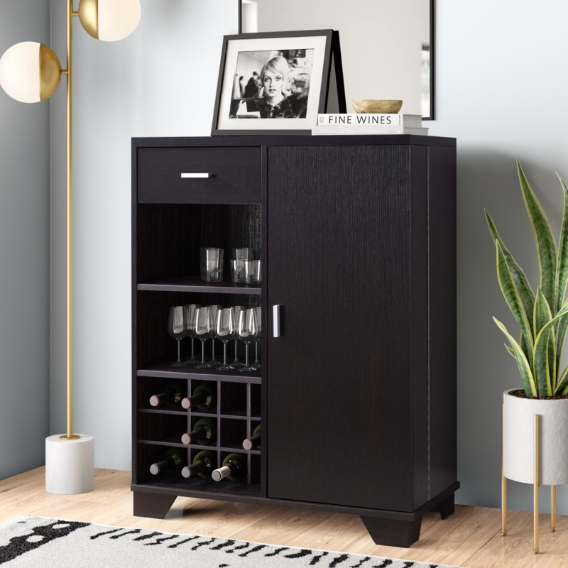 Alagic 31'' Bar Cabinet