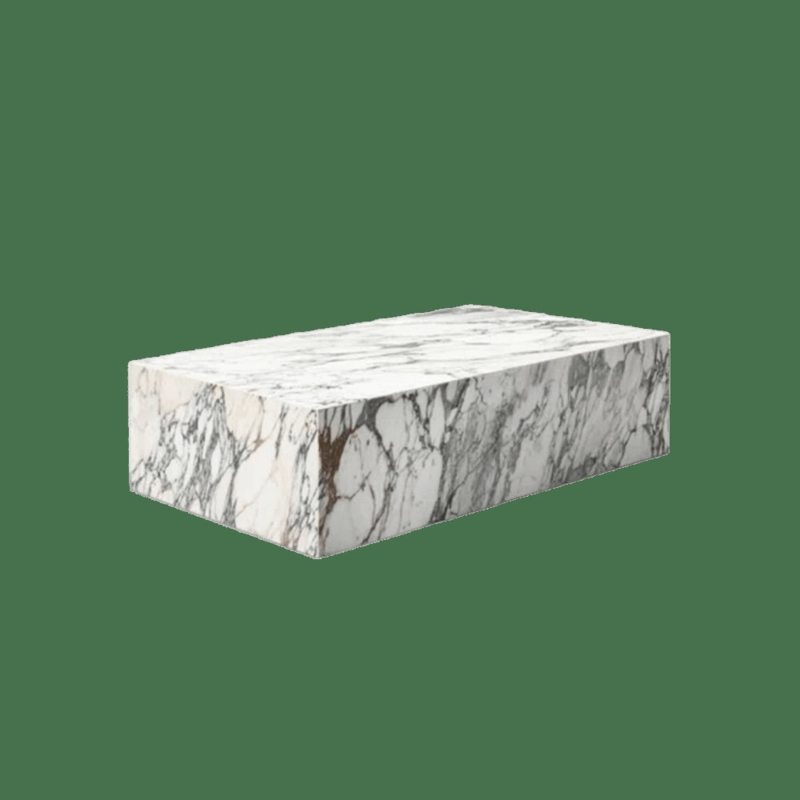 Alazia Genuine Marble Coffee Table - Arabescato