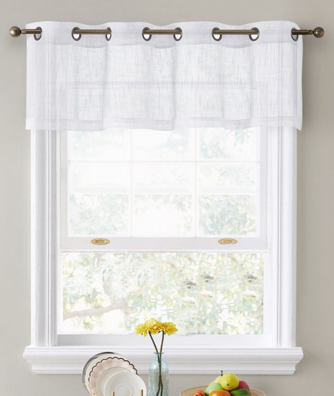 Aleksander Tailored 54'' W Window Valance