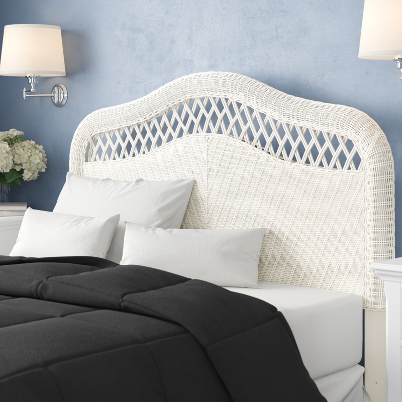 Alicia Wicker/Rattan Panel Headboard