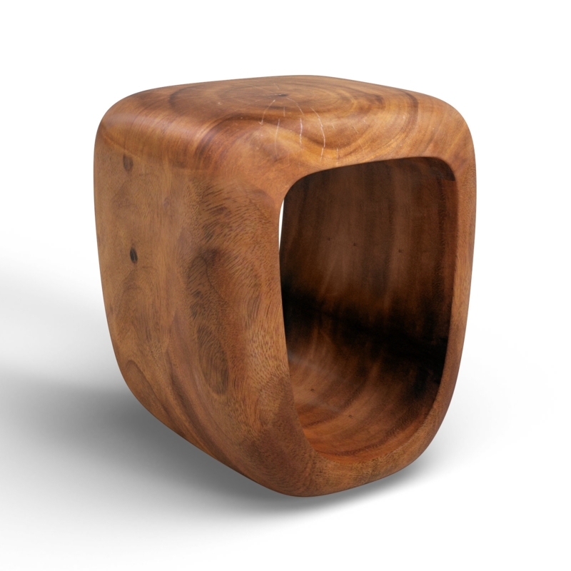 Alpine Solid Wood Accent Stool