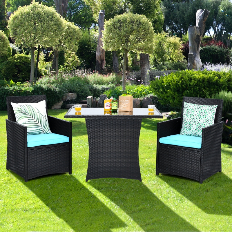 Altherr 2 - Person Rectangular Outdoor Dining Set with Cushions