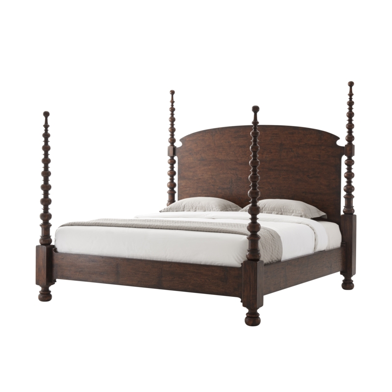Althorp - Victory Oak Four Poster Bed