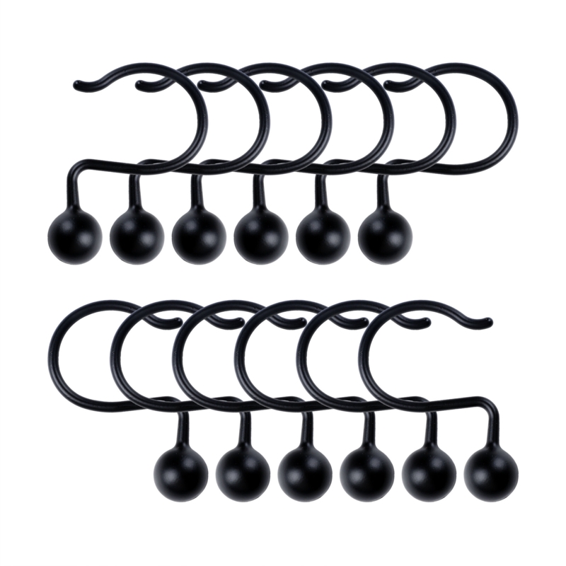 Aluminum Rust Resistant Shower Curtain Hook