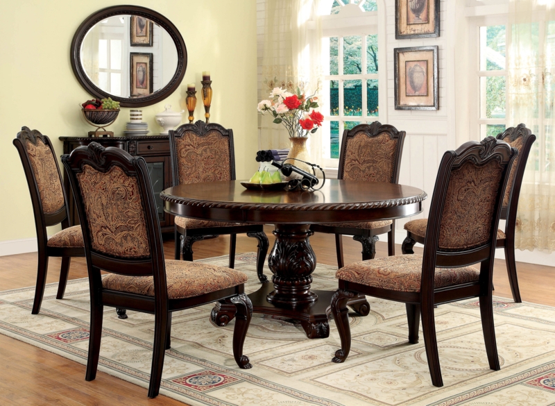 Amalah Pedestal Dining Set