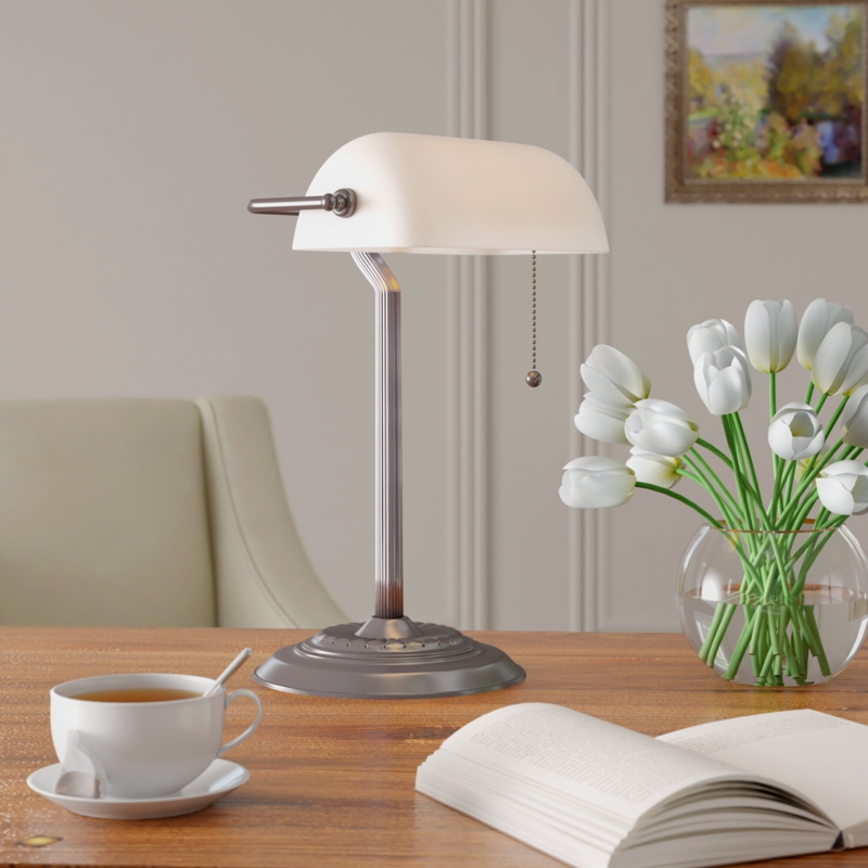 Amann Metal Bankers Lamp
