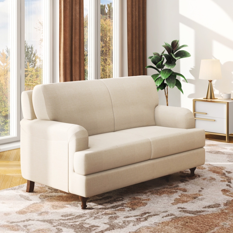 Apsara 65'' Upholstered Loveseat