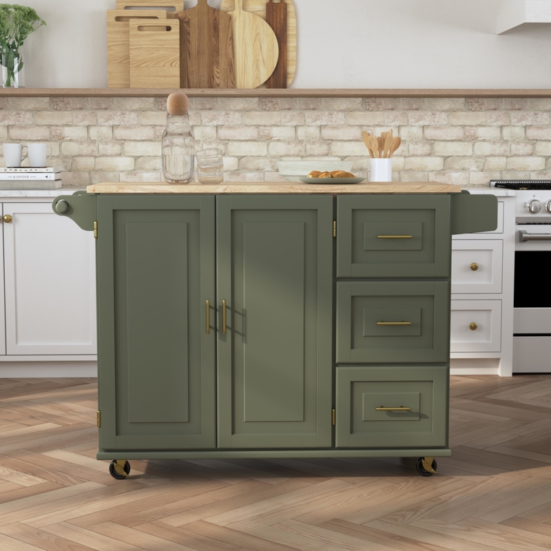 Kitchen Islands On Wheels