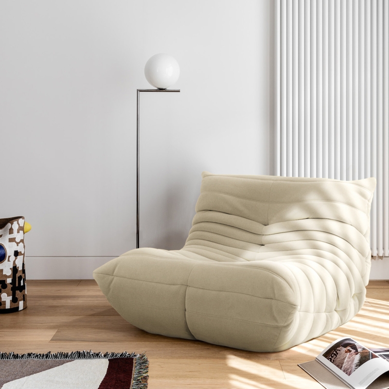 Armless Bean Bag Chair & Lounger