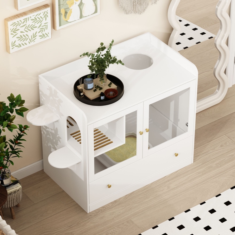 Cat Litter Box Furniture / Cat Cabinets