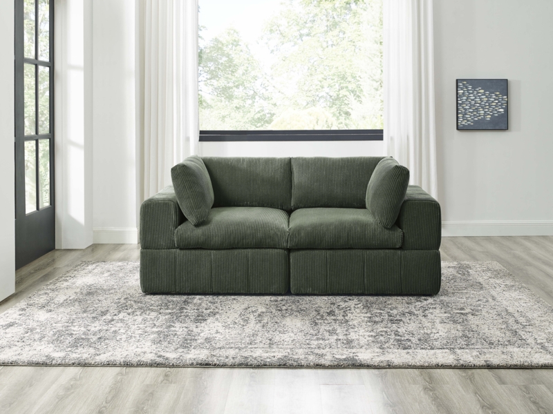Aronas 79'' Corduroy Loveseat