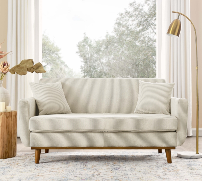 Artina 65'' Square Arm Loveseat