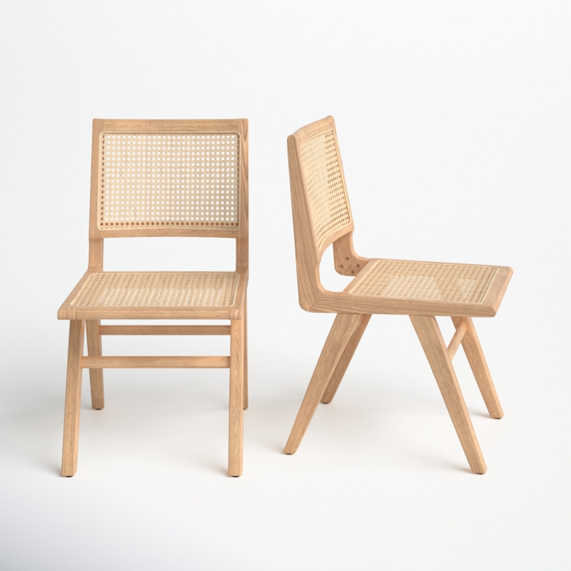 Atticus Cane Dining Chair (Set of 2)