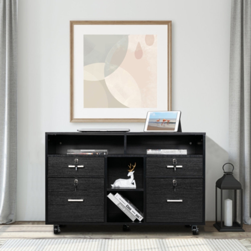 Audri 41'' Wide 4 -Drawer Mobile File Cabinet