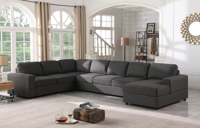 Aveya 147" Wide Reversible Modular Corner Sectional