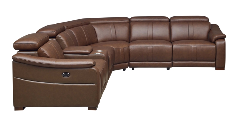 Ayshea Upholstered Power Reclining Sectional