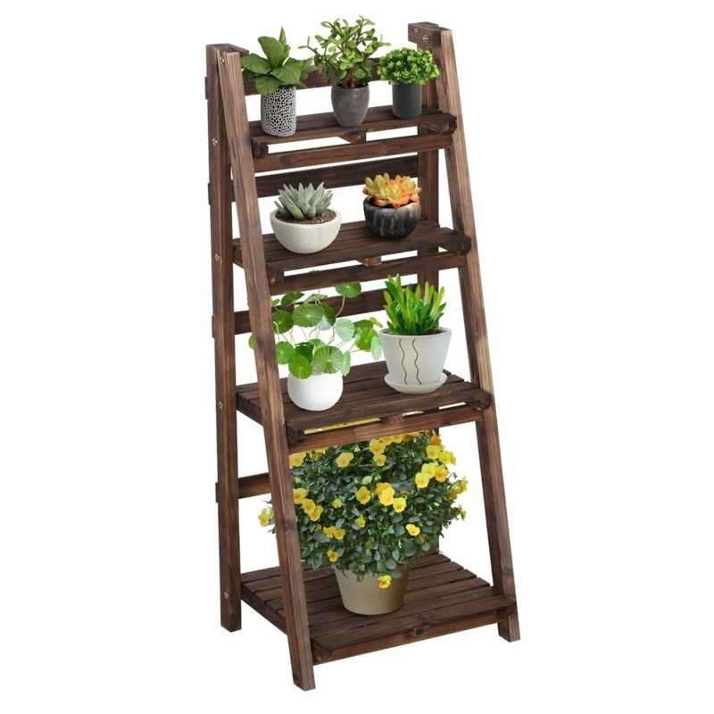 Barett Wood Weather Resistant Plant Stand