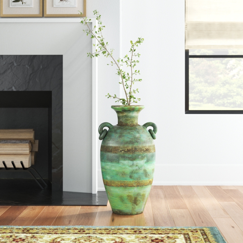 Barnhart Handmade Terracotta Floor Vase