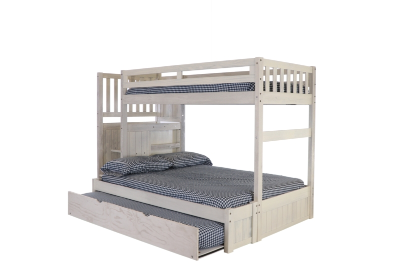 Beckford Kids Bunk Bed with Trundle