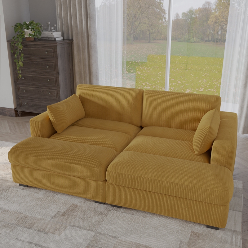 Wide Seat Sofas / Couches