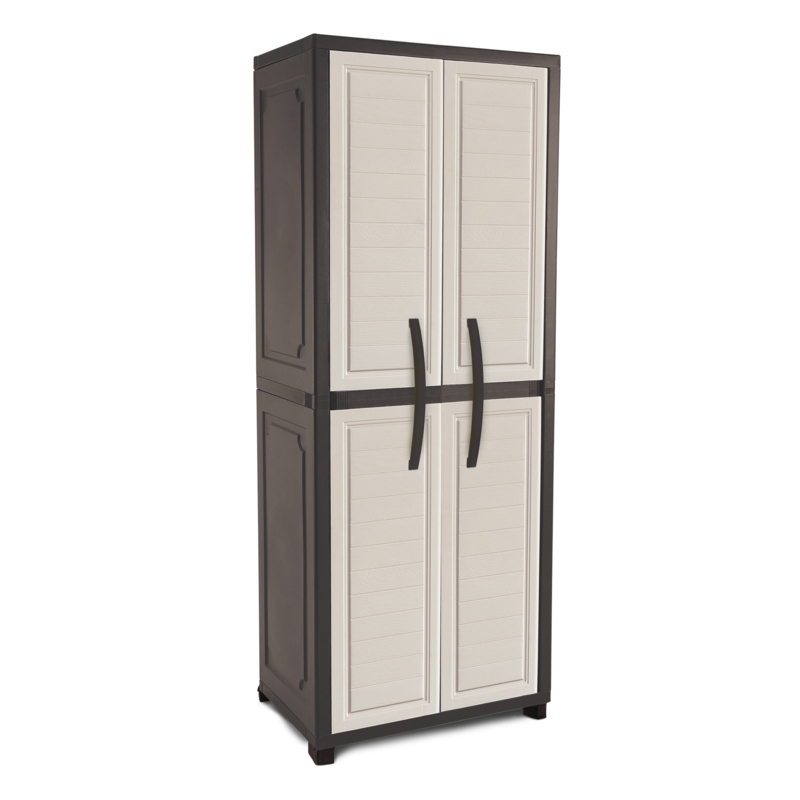 Benya Plastic Single Storage Cabinet ( 71.85'' H x 27.96'' W x 17.72'' D)