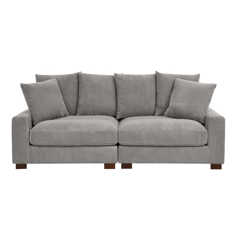 Benzant 89'' Corduroy Sofa