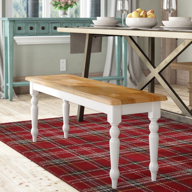 Berene Solid Wood Bench