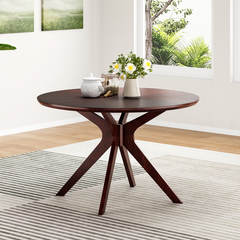 Bergmans Round Solid Wood Dining Table