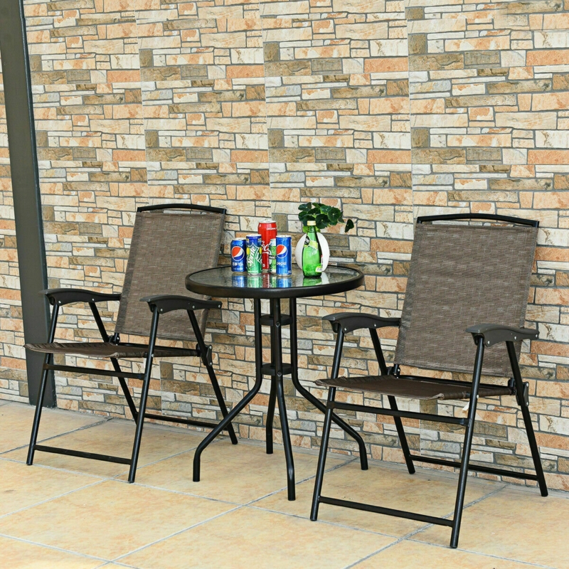 Bevard 2 - Person Round Outdoor Dining Set