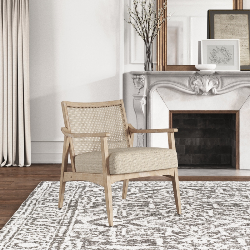 Bexley Cane Back Accent Chair