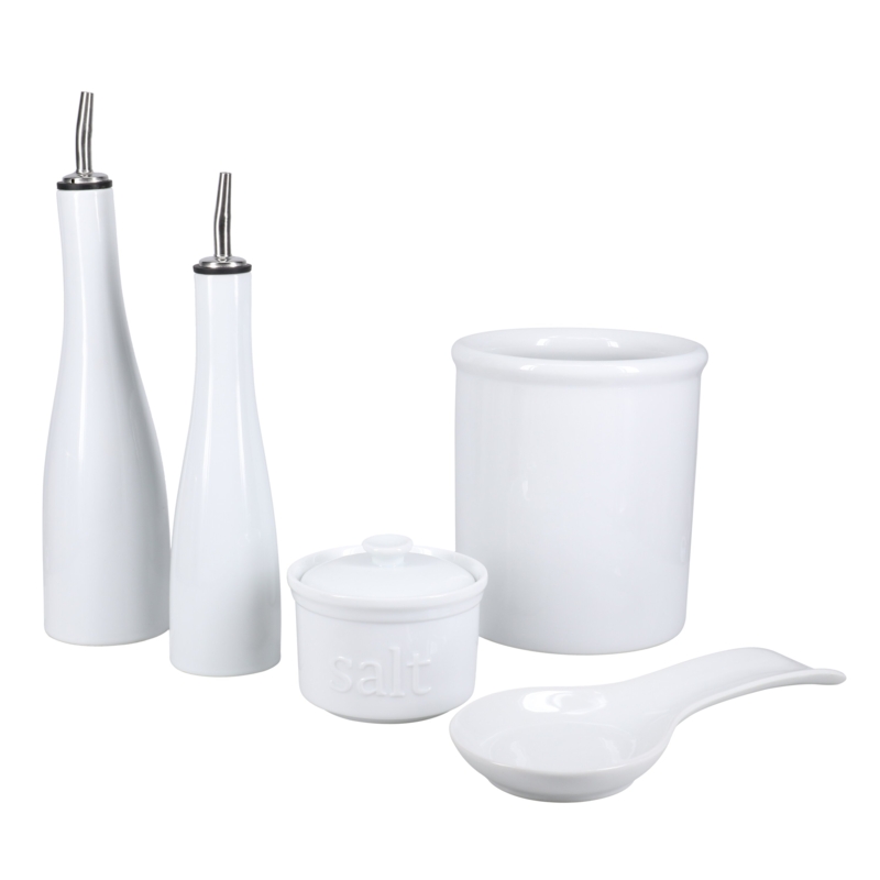 BIA Cordon Bleu 5pc Porcelain Kitchen Basics Set
