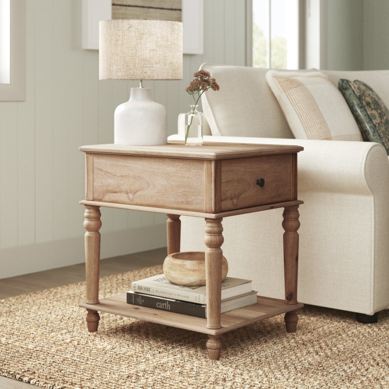 Birkley End Table with Storage Drawer