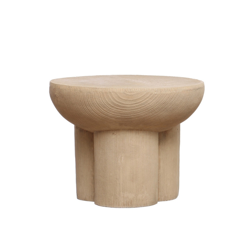 Blake Solid Wood Accent Stool