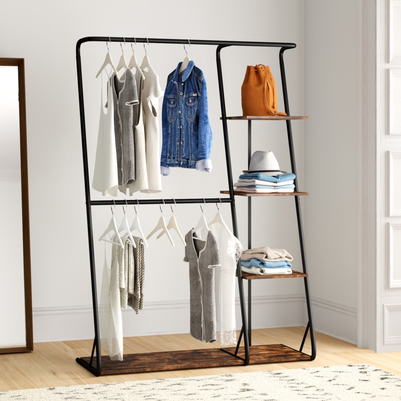 Boff 48.31'' Metal Clothing Rack