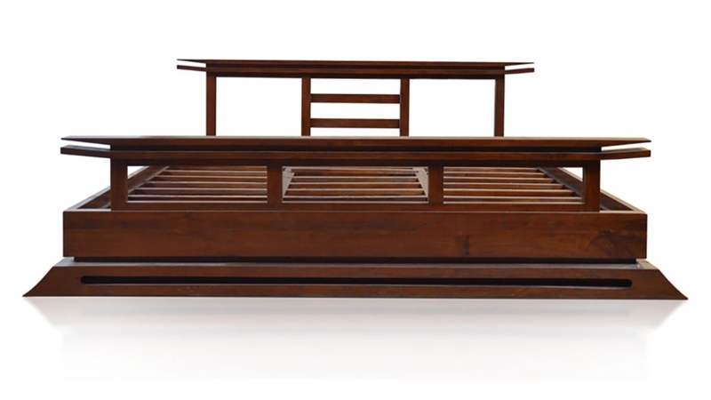 Bouchier Solid Wood Open-Frame Bed