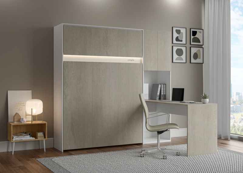 Brainna Murphy Bed With Desk
