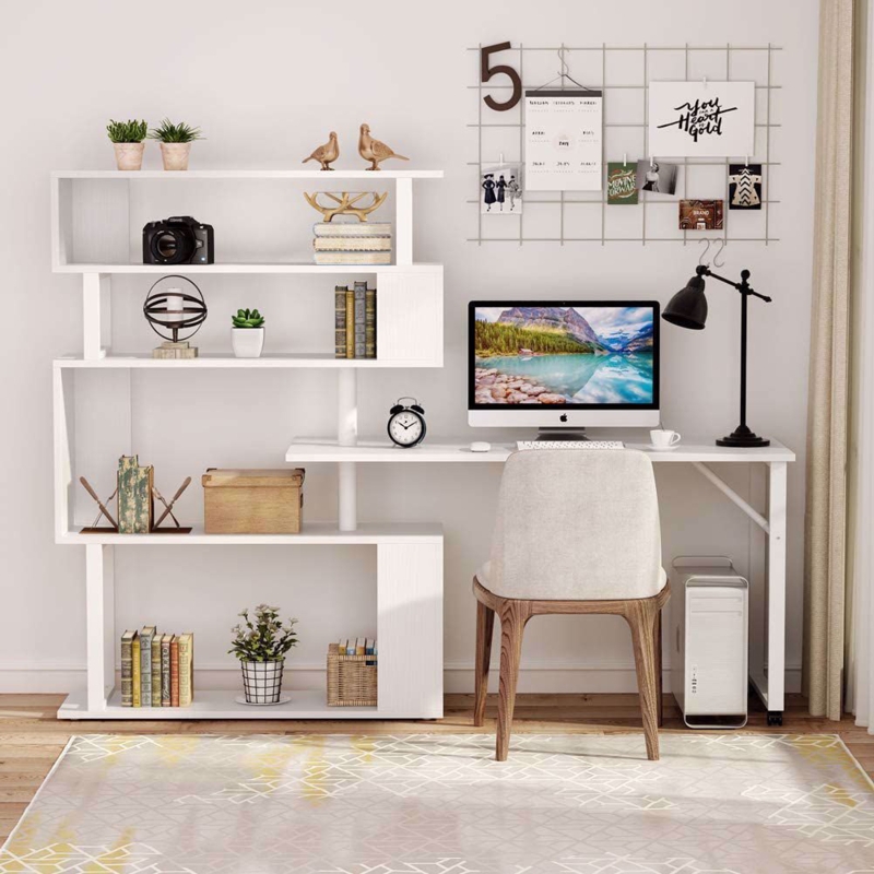 Brehana L-Shaped Writing Desk