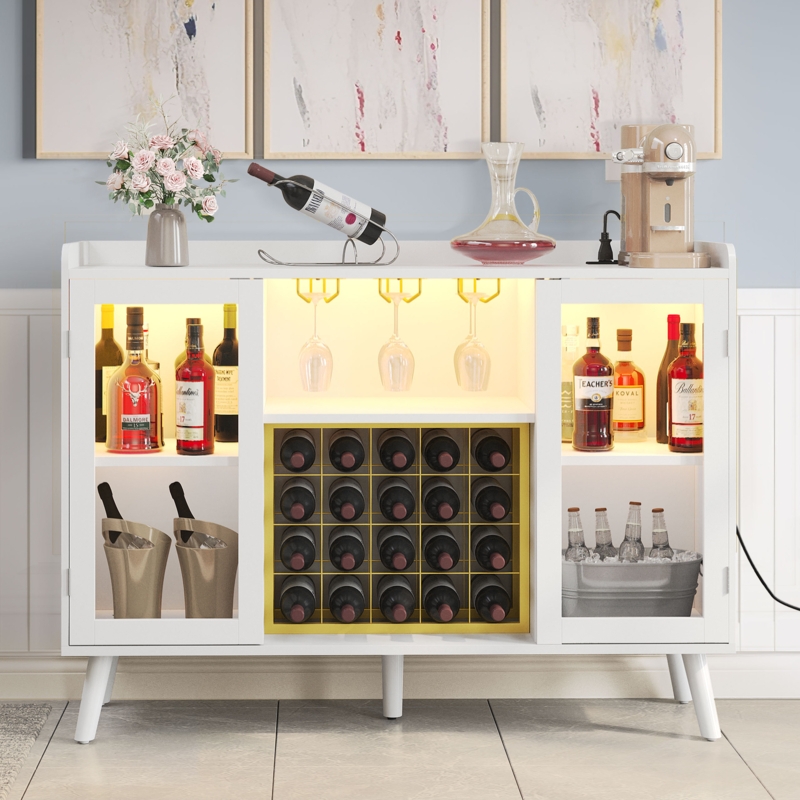 Brevan 53"W Bar Cabinet