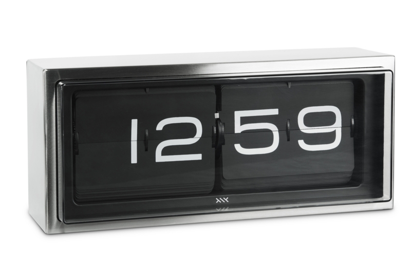 Brick Metal Wall Clock