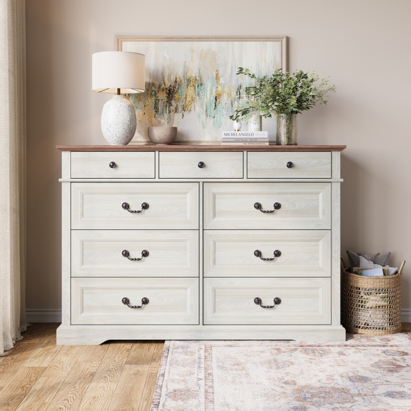 Bridgeport 9 Drawer 53.5'' W Double Dresser