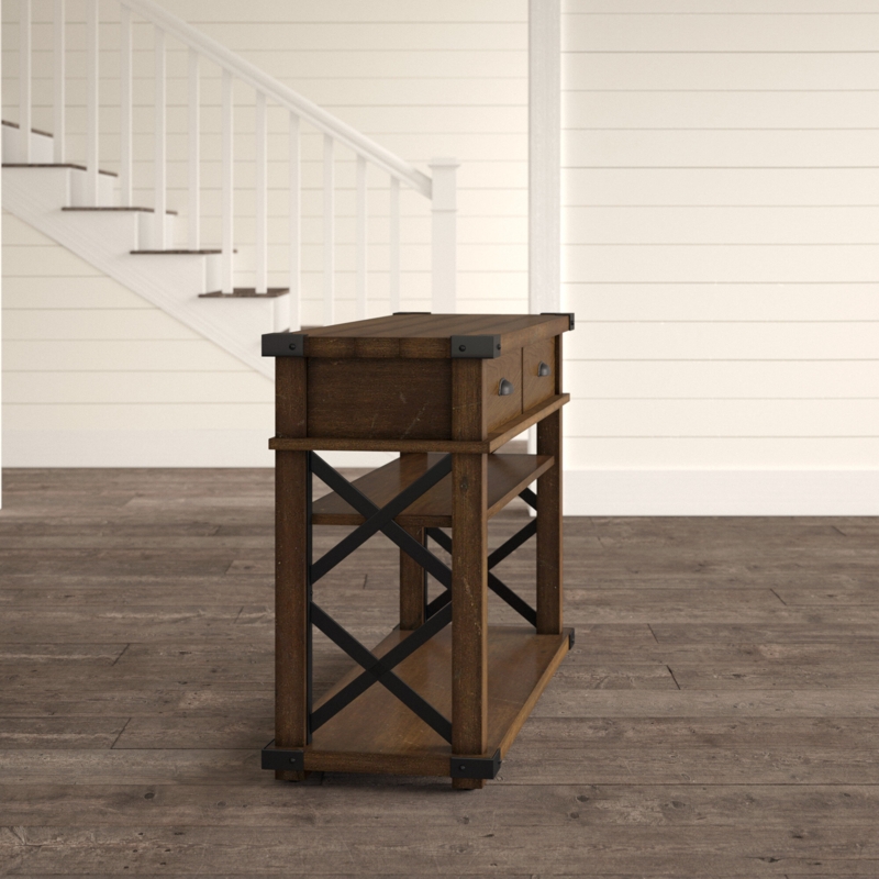 Bridget 48'' Solid Wood Console Table