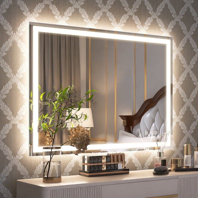 Brighten Your Bathroom with our LED Bluetooth Mirror