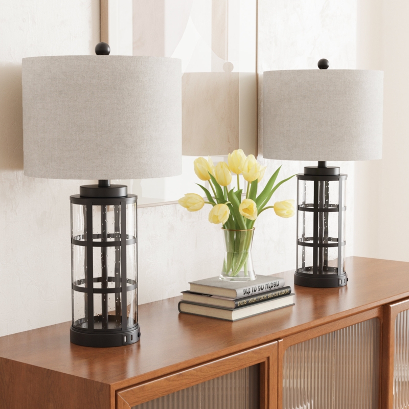 Brokk USB Table Lamp (Set of 2)
