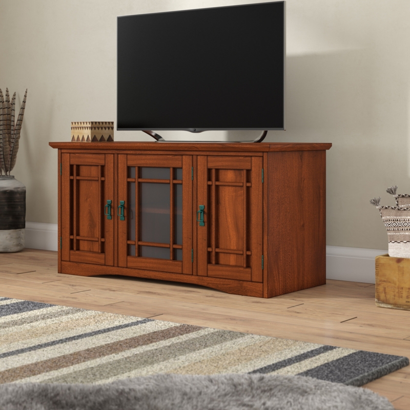 Buldir Solid Wood TV Stand for TVs up to 55"