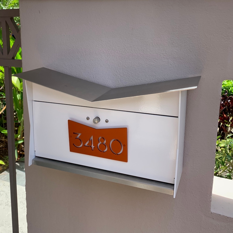 ButterflyBox Wall Mounted Mailbox