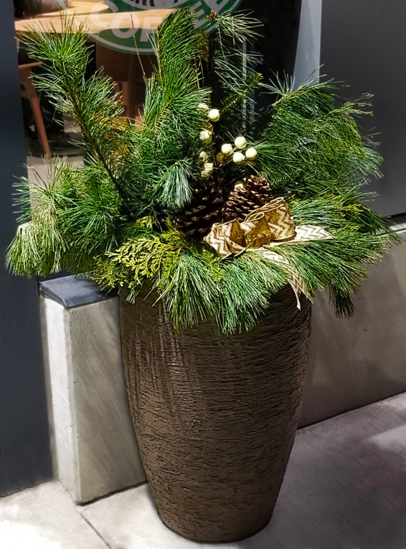 Callan Tall Double Walled Pot Planter